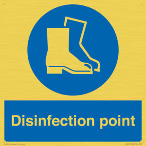 Disinfection point
